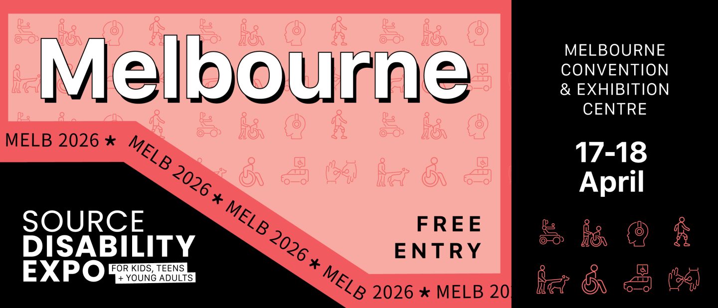 Source Kids Disability Expo – Melbourne 2026